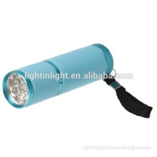 Mini LED Nail Dryer Curing Lamp Flashlight Torch for UV Gel Nail Polish (blue)